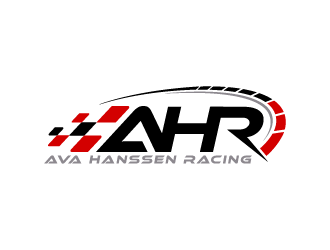 AHR.   Ava Hanssen Racing logo design by Andri