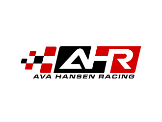 AHR.   Ava Hanssen Racing logo design by Andri