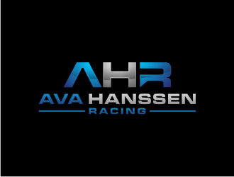 AHR.   Ava Hanssen Racing logo design by Artomoro