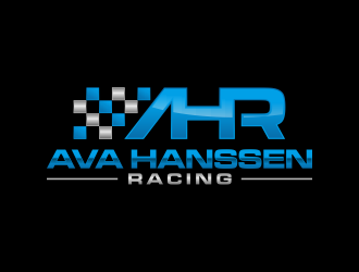 AHR.   Ava Hanssen Racing logo design by GassPoll