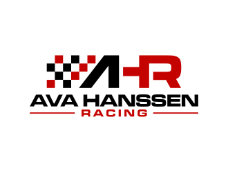 AHR.   Ava Hanssen Racing logo design by GassPoll