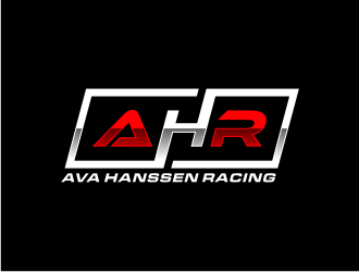 AHR.   Ava Hanssen Racing logo design by puthreeone