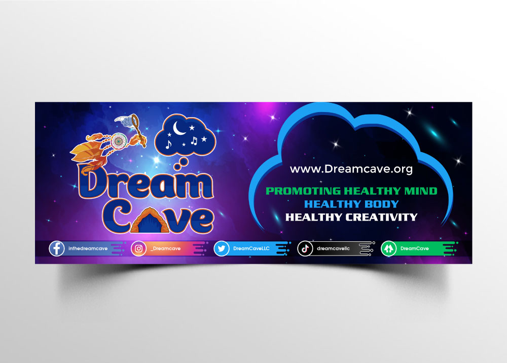 Dream Cave  logo design by Boomstudioz