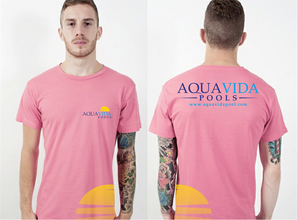 AquaVida Pools logo design by imagine