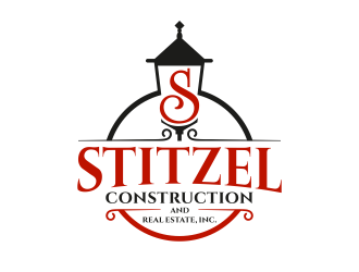 Stitzel Construction logo design by pionsign