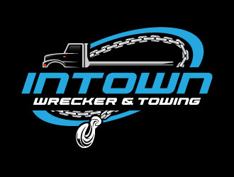 Intown Wrecker & Towing  logo design by daywalker