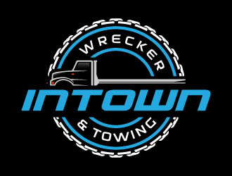 Intown Wrecker & Towing  logo design by daywalker