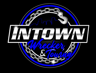 Intown Wrecker & Towing  logo design by Suvendu