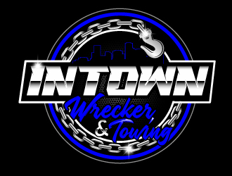 Intown Wrecker & Towing  logo design by Suvendu