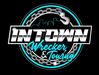 Intown Wrecker & Towing  logo design by Suvendu