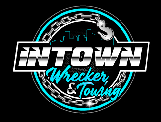 Intown Wrecker & Towing  logo design by Suvendu