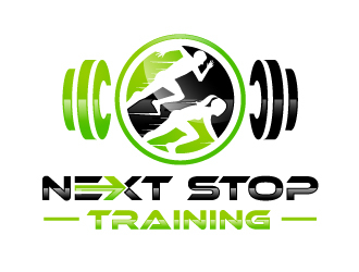 Next Stop training logo design by fillintheblack