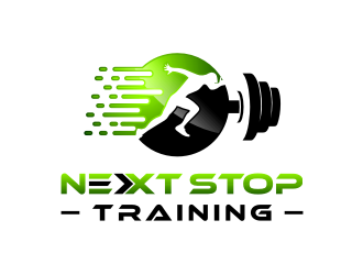 Next Stop training logo design by Garmos