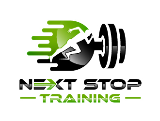 Next Stop training logo design by fillintheblack