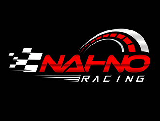 Nahno Racing logo design by 3Dlogos