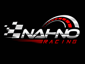 Nahno Racing logo design by 3Dlogos