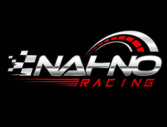 Nahno Racing logo design by 3Dlogos