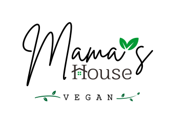 Mamas House Vegan logo design by aura