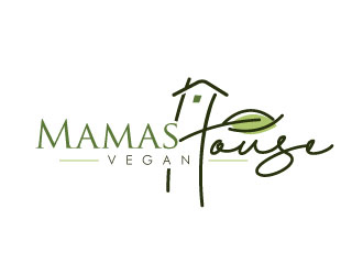 Mamas House Vegan logo design by REDCROW