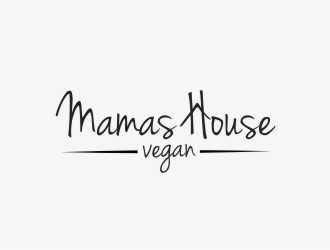 Mamas House Vegan logo design by maspion