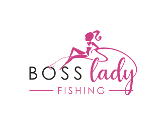 Boss Lady Fishing logo design by superiors