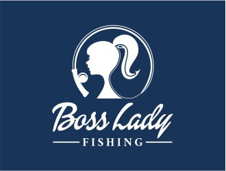 Boss Lady Fishing logo design by Alfatih05