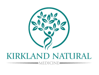Kirkland Natural Medicine logo design by webmall