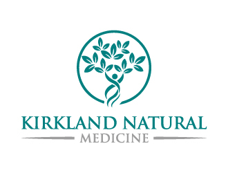 Kirkland Natural Medicine logo design by jonggol