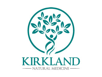 Kirkland Natural Medicine logo design by Erasedink