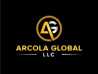 Arcola Global LLC logo design by NadeIlakes