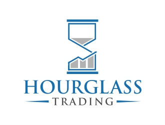 Hourglass Trading logo design by Alfatih05