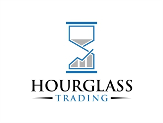Hourglass Trading logo design by Alfatih05