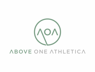 Above One Athletica logo design by andayani*