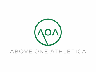 Above One Athletica logo design by andayani*