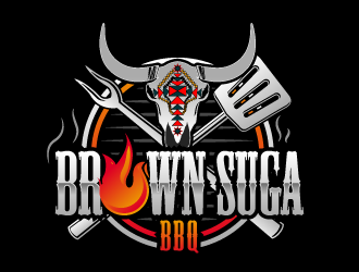 Brown Suga BBQ logo design by torresace