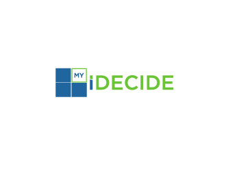 my iDecide logo design by my!dea