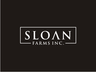 Sloan Farms Inc. logo design by Artomoro