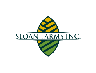 Sloan Farms Inc. logo design by ndndn