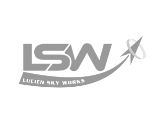 Lucien Sky Works logo design by Artomoro