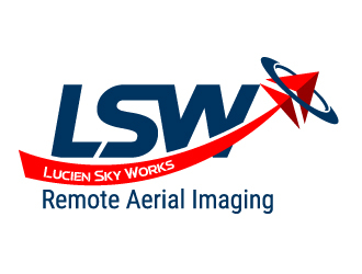 Lucien Sky Works logo design by jaize