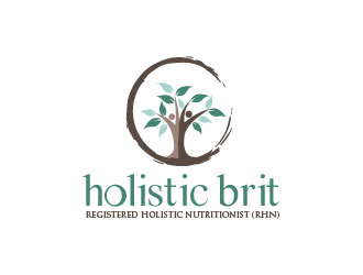 holistic brit - registered holistic nutritionist (RHN) logo design by usef44