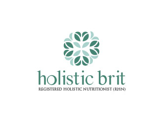holistic brit - registered holistic nutritionist (RHN) logo design by usef44