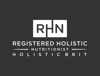 holistic brit - registered holistic nutritionist (RHN) logo design by ozenkgraphic
