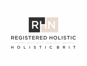 holistic brit - registered holistic nutritionist (RHN) logo design by ozenkgraphic