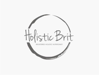 holistic brit - registered holistic nutritionist (RHN) logo design by maspion