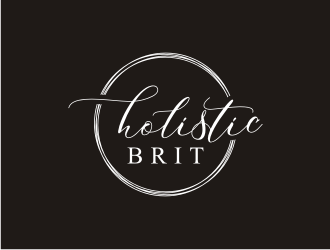 holistic brit - registered holistic nutritionist (RHN) logo design by Artomoro