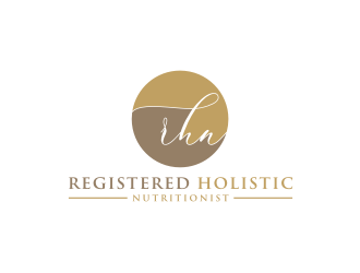 holistic brit - registered holistic nutritionist (RHN) logo design by Artomoro