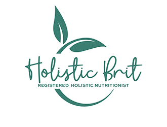 holistic brit - registered holistic nutritionist (RHN) logo design by enzidesign
