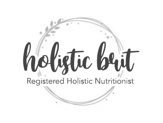 holistic brit - registered holistic nutritionist (RHN) logo design by kunejo