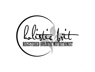 holistic brit - registered holistic nutritionist (RHN) logo design by pilKB